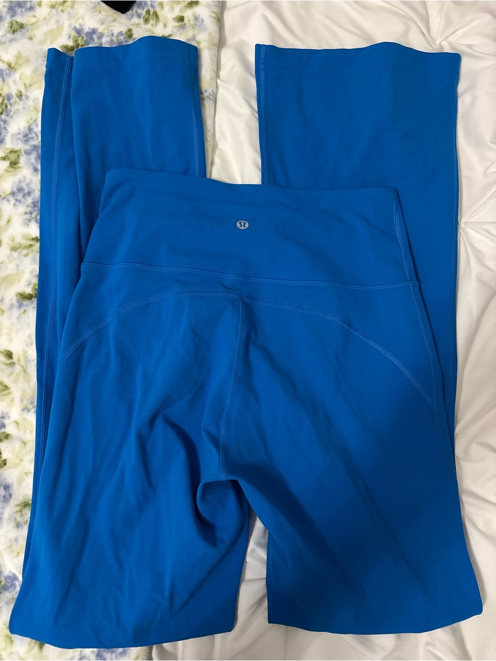 Lululemon Bright Blue Flare Leggings